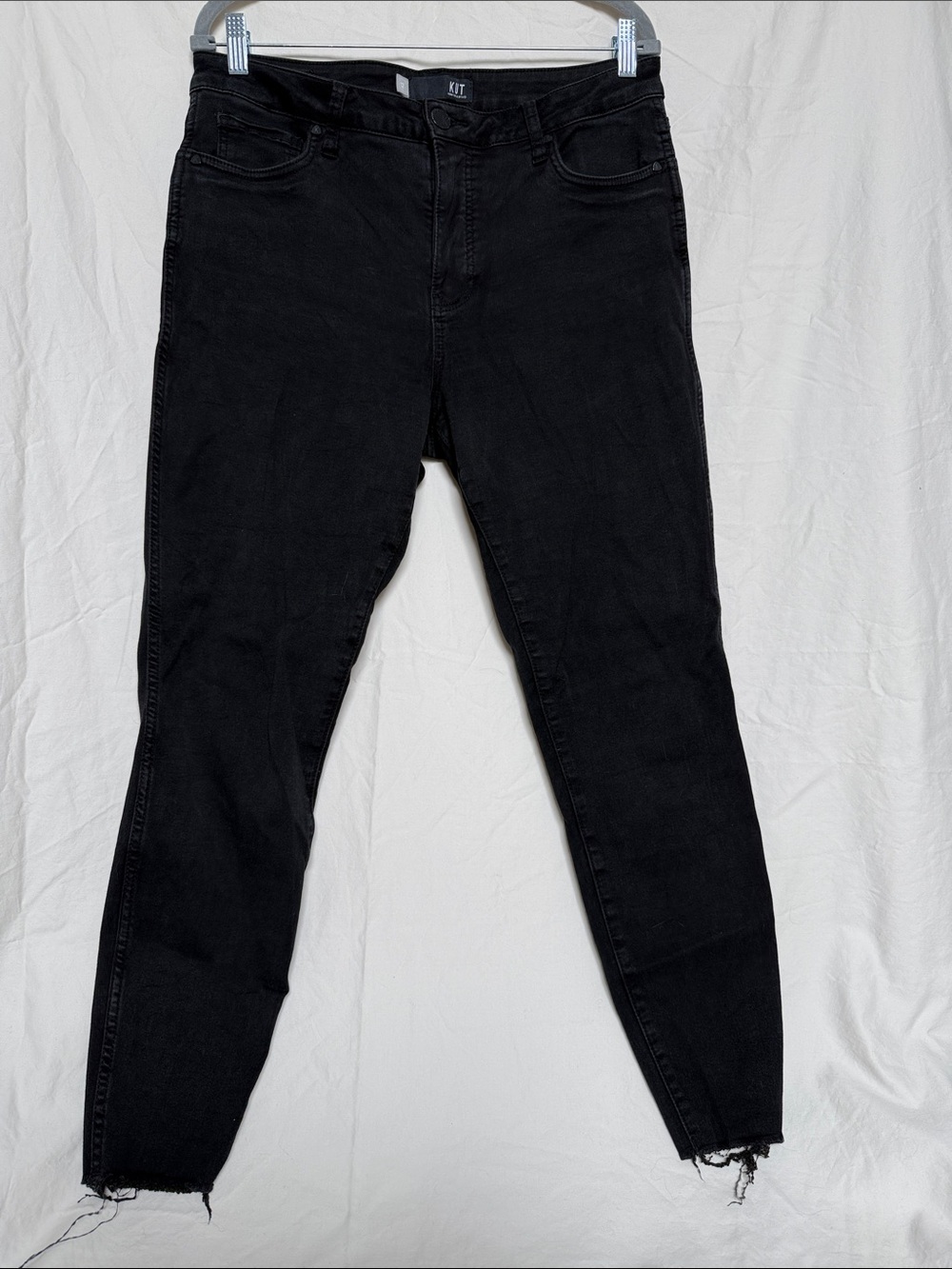 Kut from the Kloth Black High-Rise Skinny Jeans